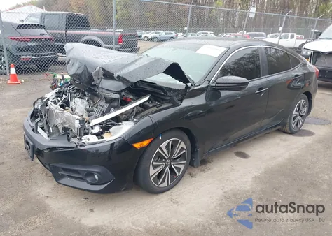 2018 Honda Civic Ex-T из США, поврежденный, VIN JHMFC1F36JX035397